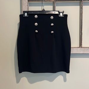 A black formal skirt that pairs with any top!